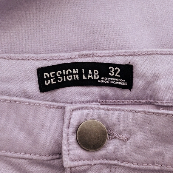 Design Lab lavender ankle jeans - Picture 3 of 4